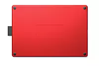 Wacom Medium 8.5-inch Graphic Tablet (Red and Black) & collar microphone